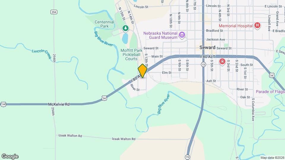 Riverbend Apartments Map and Location Details