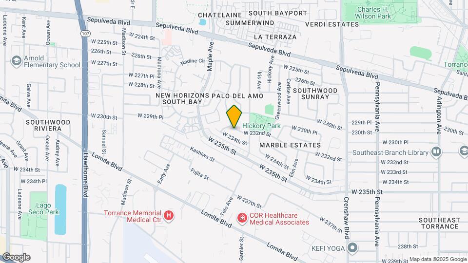 2882 W 232nd St Map and Location Details