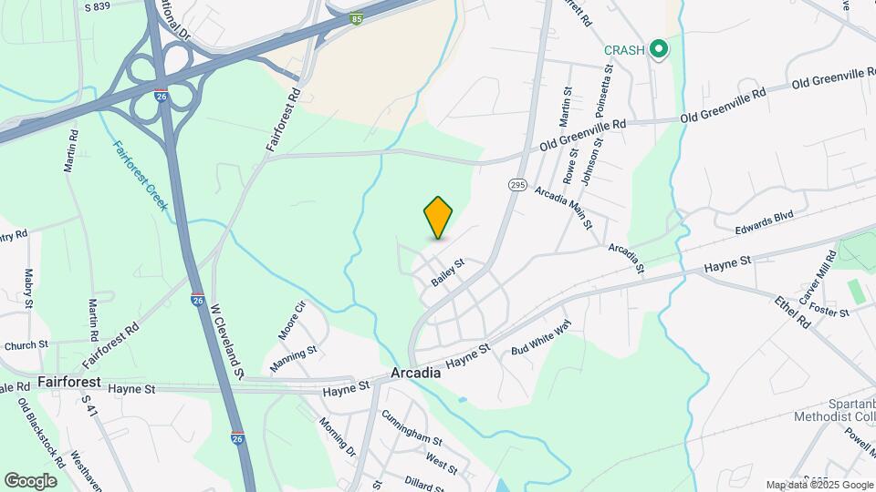 321 Oak St Map and Location Details