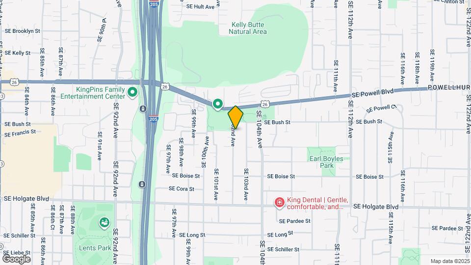 3840 SE 102nd Ave, Unit Unit B Map and Location Details