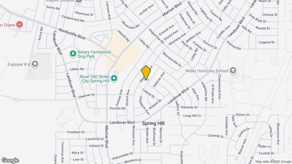 4013 Chadwick Ave, Unit 18196 Winding Oaks Blvd Map and Location Details