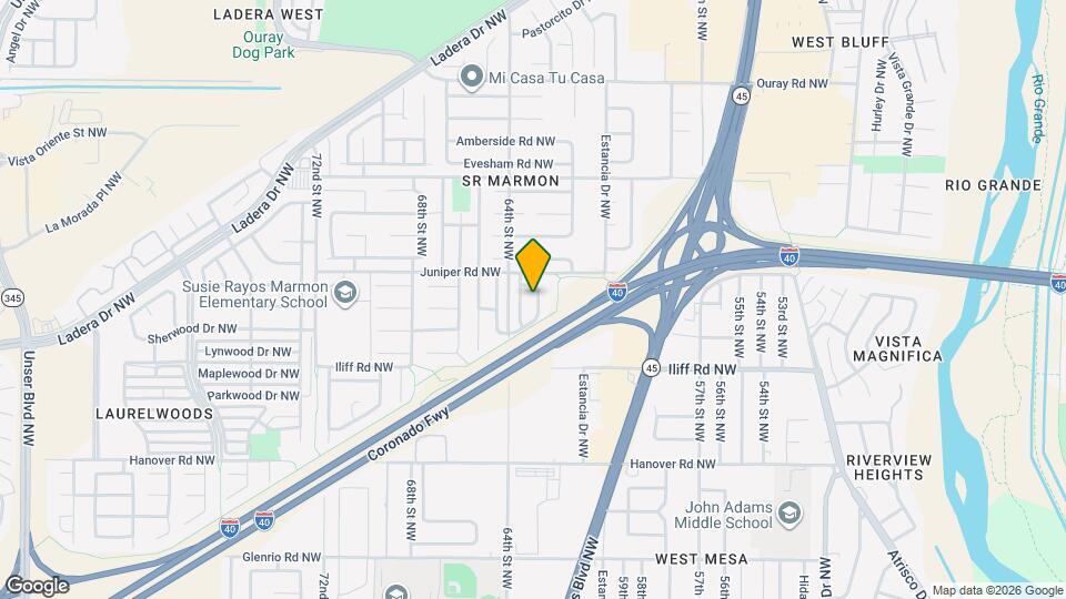 1905 Amor Dr NW Map and Location Details