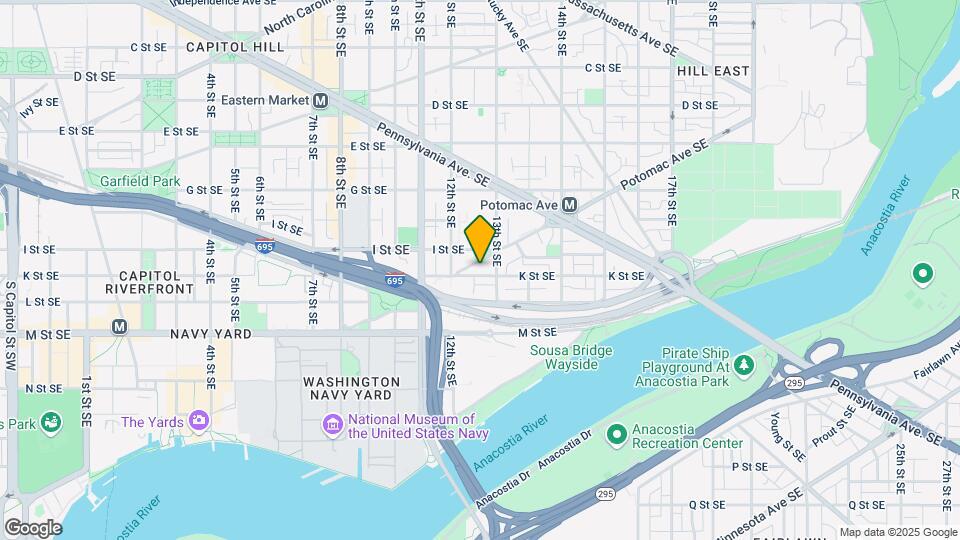 1201 Potomac Ave SE Map and Location Details