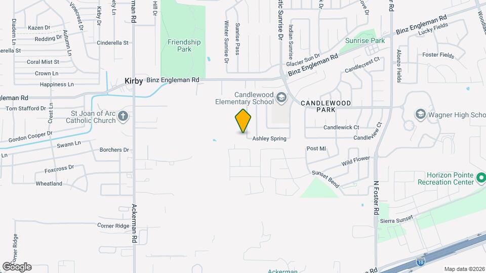 3511 Candlehead Ln Map and Location Details