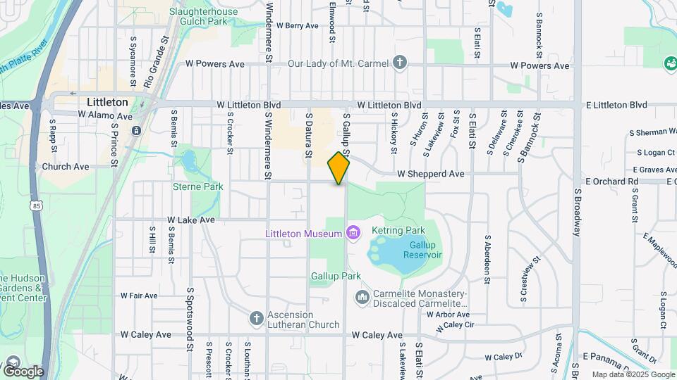 Ketring Park Apartments Map and Location Details