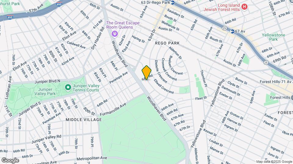 6414 Fitchett St Map and Location Details