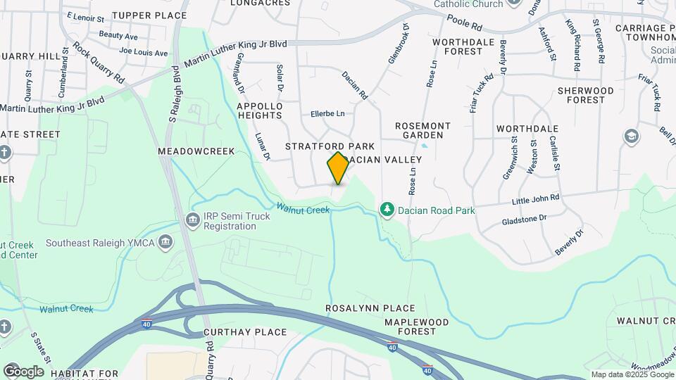 1001 Belmont Dr Map and Location Details