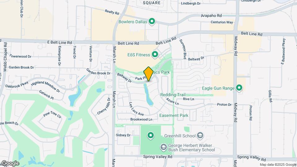 3867 Ridgelake Ct Map and Location Details