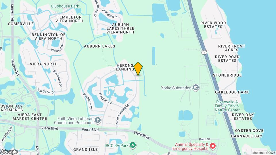 5891 Herons Landing Dr Map and Location Details