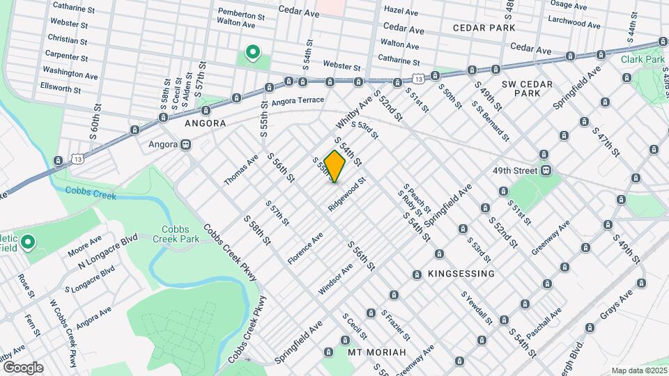 5507 Pentridge St Map and Location Details