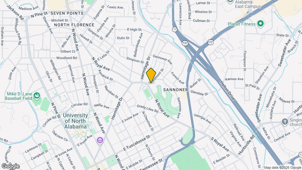 528 N Royal Ave Map and Location Details