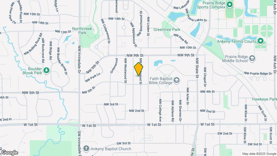 516 NW Beechwood St Map and Location Details