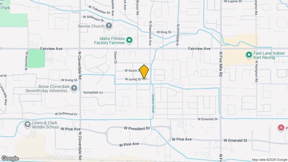 11469 W Irving St Map and Location Details