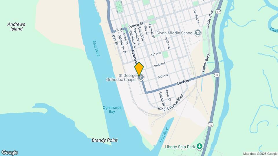 415 Newcastle St Map and Location Details