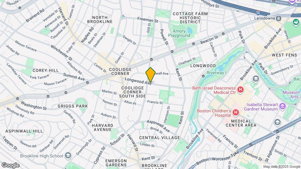 73 Longwood Ave Mapa y Detalles de la Ubicación
