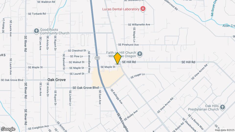 3327 SE Maple St Map and Location Details