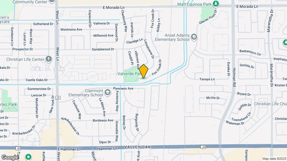 8720 Fox Creek Dr Map and Location Details