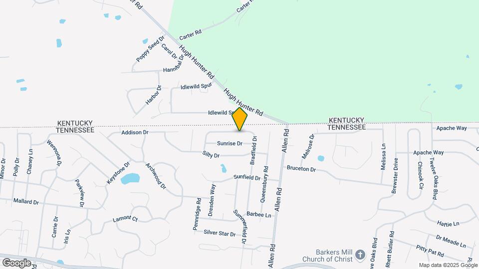 3446 Bradfield Dr Map and Location Details