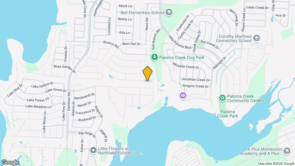 1900 Spoonbill Dr Map and Location Details