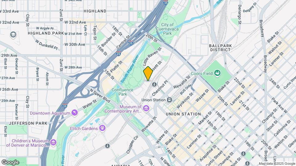1620 Little Raven St Map and Location Details
