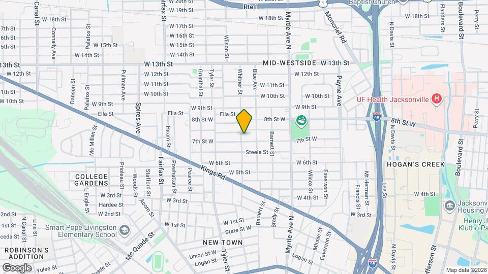 1493 7th St W, Unit unit 2 Map and Location Details