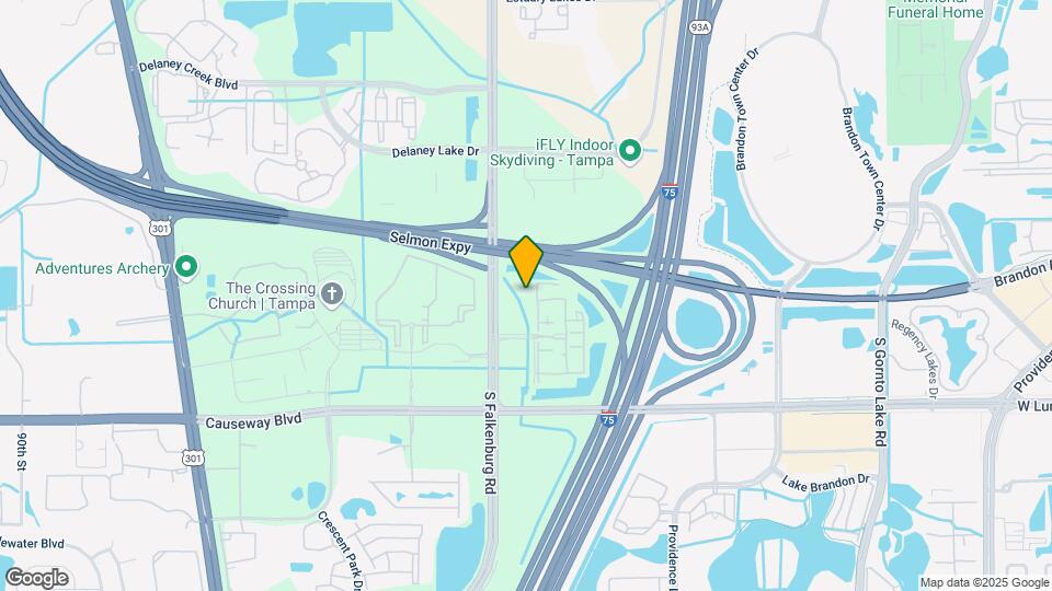 Furnished Studio-Tampa - Brandon - East Map and Location Details