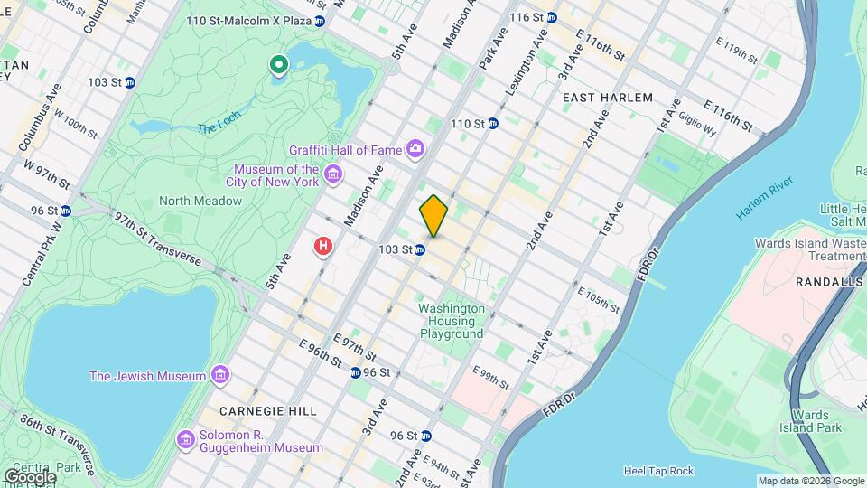 1635 Lexington Ave Map and Location Details