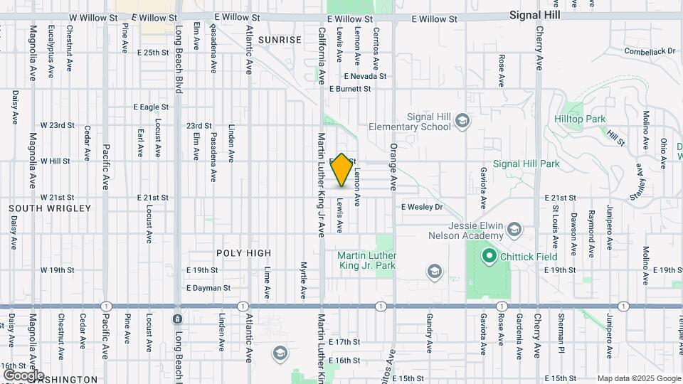 1049 E 21st St Map and Location Details