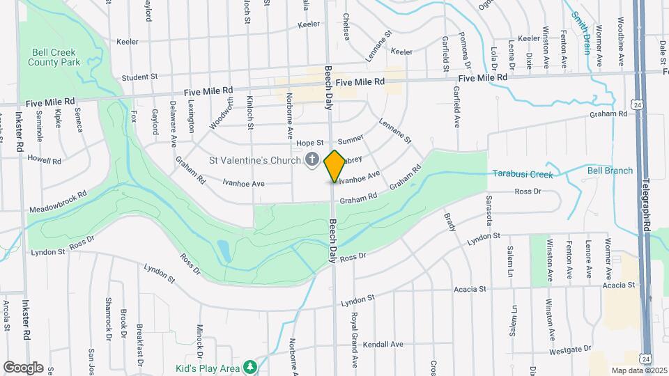 19444 Lennane St Map and Location Details