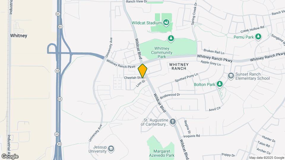 1606 Lion St Map and Location Details