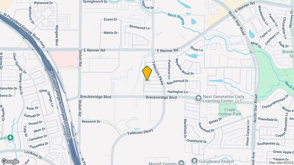 3503 Marchwood Dr Map and Location Details