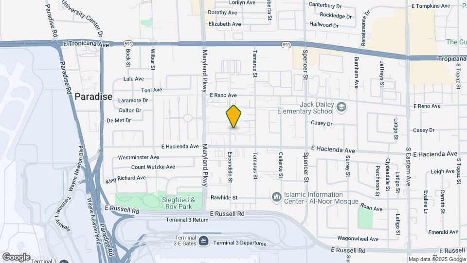 5240 Escondido St Map and Location Details