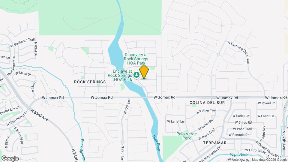 7615 W Andrea Dr Map and Location Details