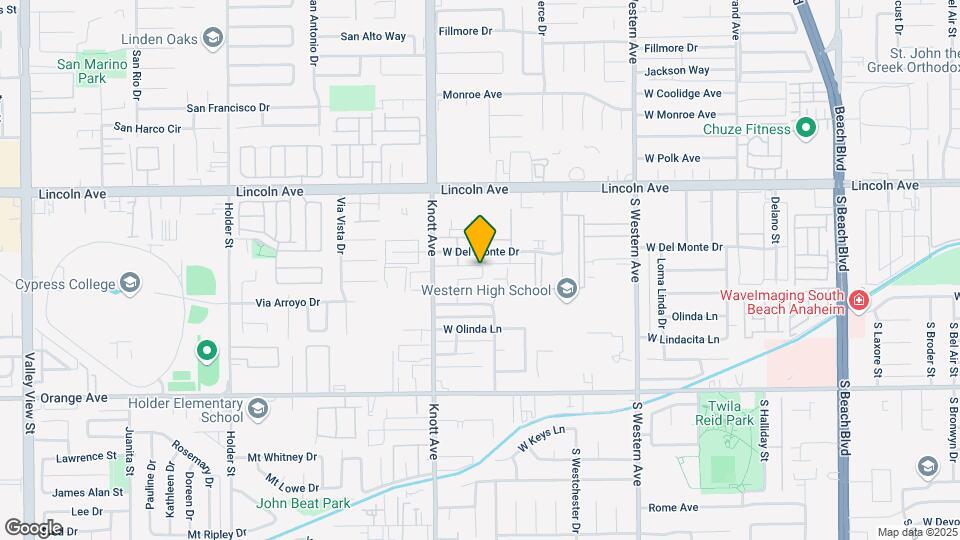 3413 W Canoga Pl Mapa y Detalles de la Ubicación
