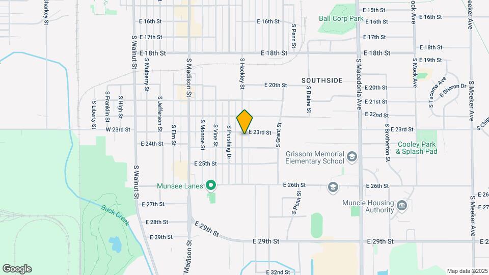 3006 S Hackley St Map and Location Details