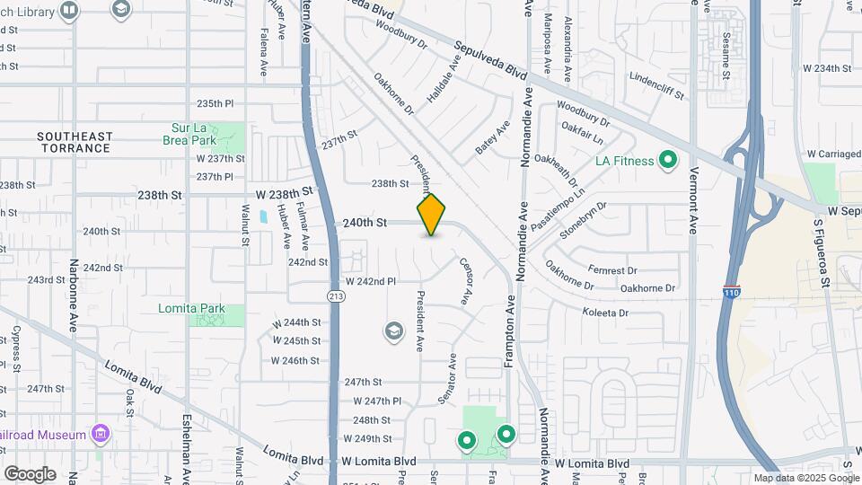 24201 Ambassador Pl Map and Location Details