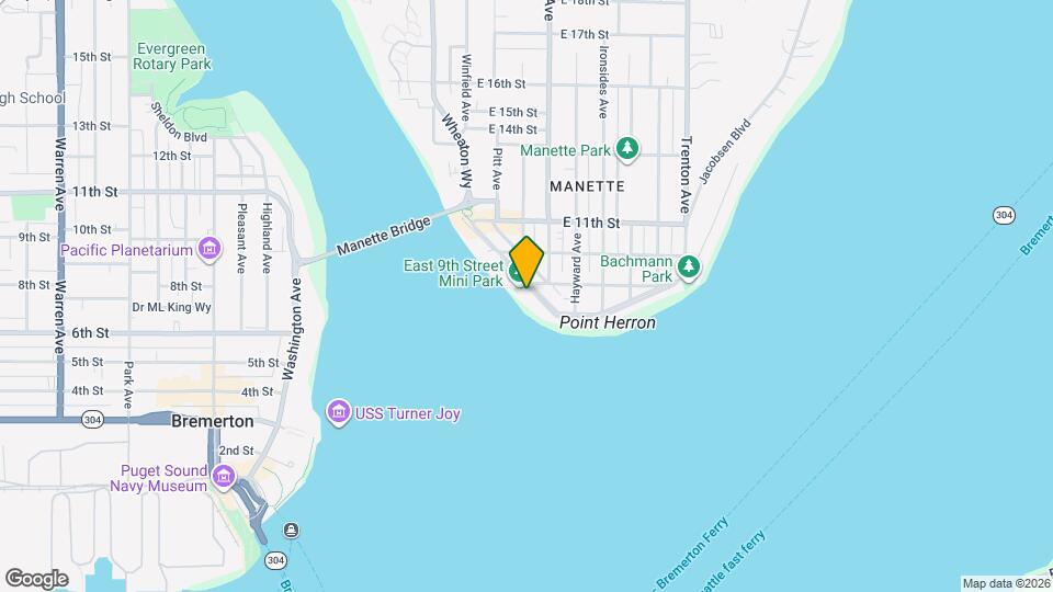 307 Shore Dr Map and Location Details