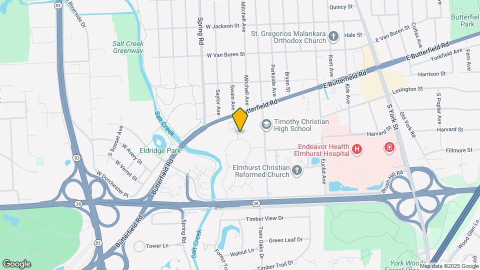 1171 S Eldridge Ln Map and Location Details