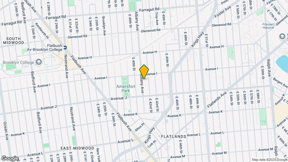 1795 Albany Ave Mapa y Detalles de la Ubicación