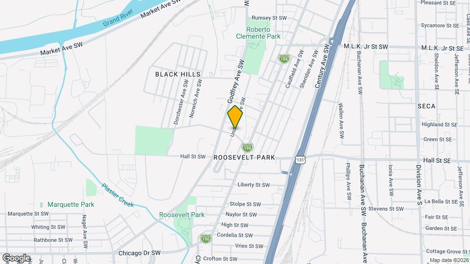 639 Curve St SW Map and Location Details