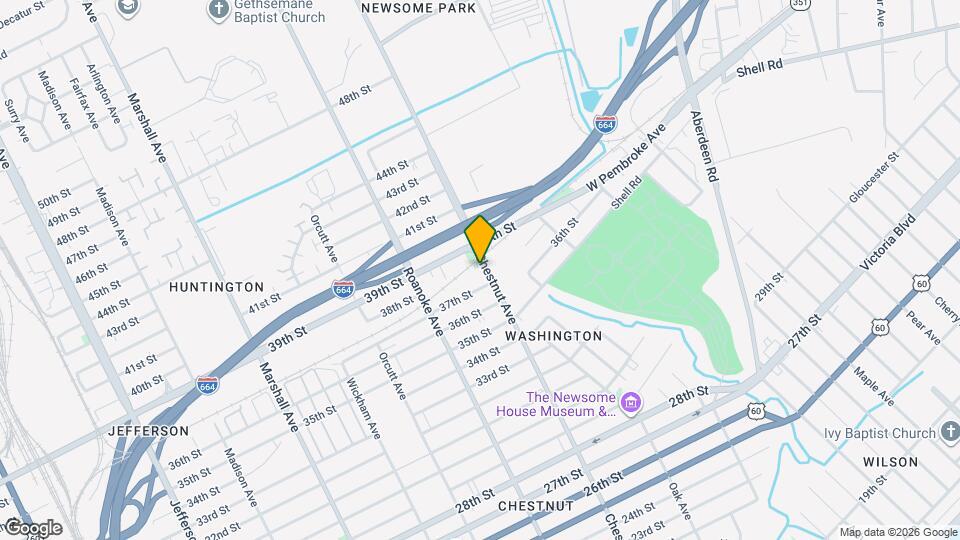 3713 Chestnut Ave Mapa y Detalles de la Ubicación