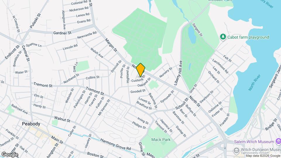 10 Cushing St Map and Location Details