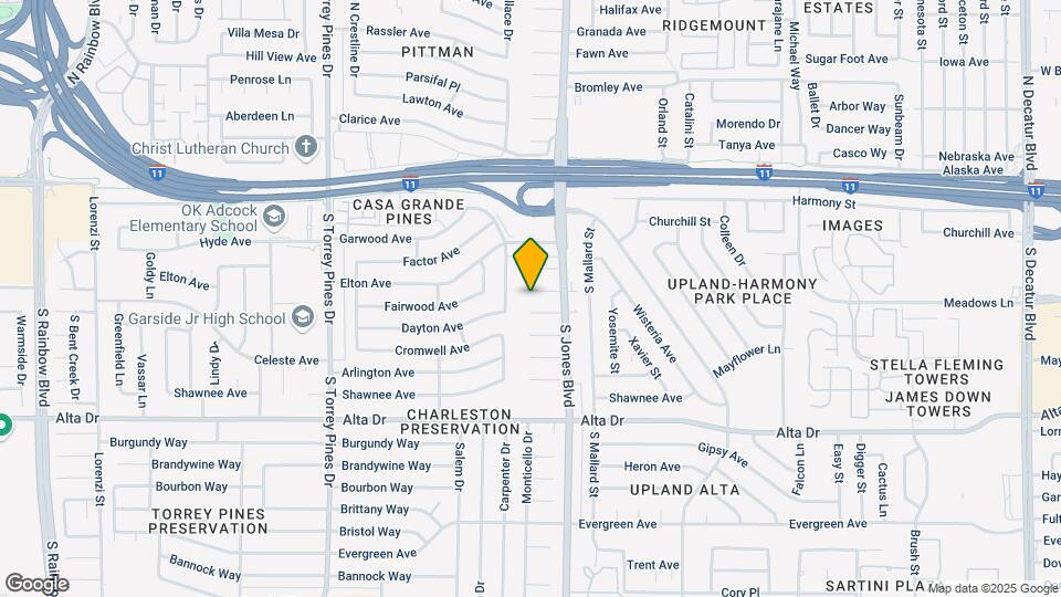 6121 Edgewood Cir Map and Location Details