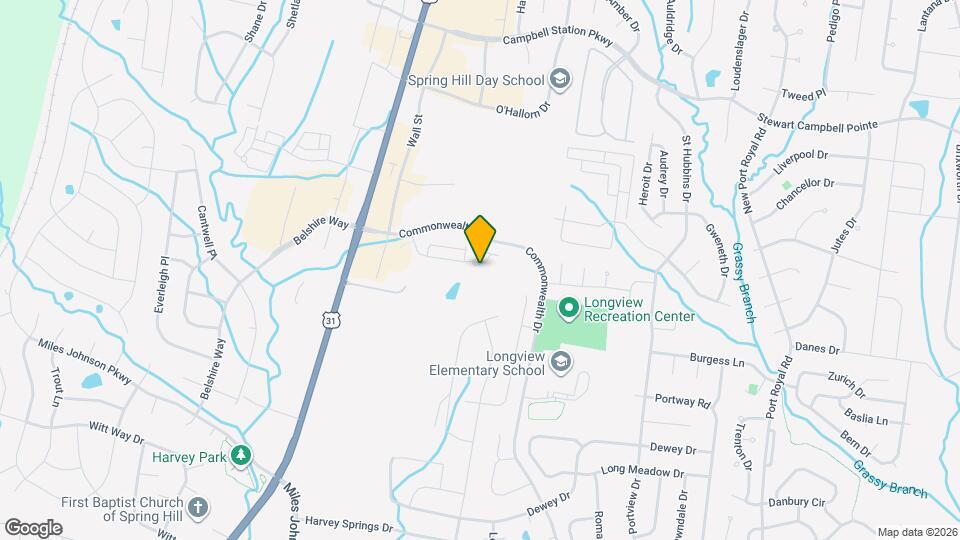 105 Dursley Ln Map and Location Details