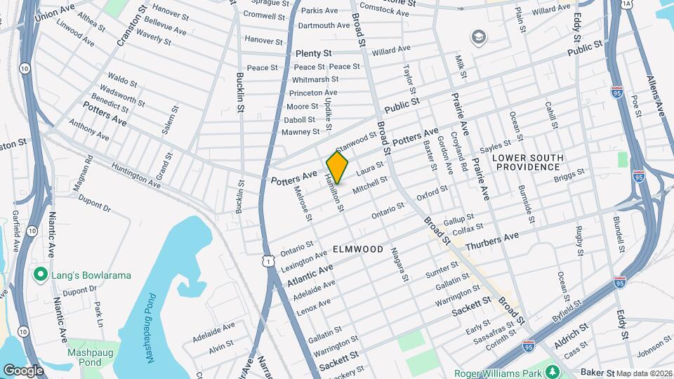 74 Hamilton St, Unit 2 Mapa y Detalles de la Ubicación