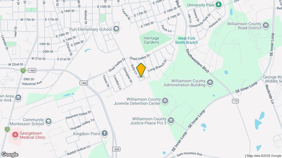 2225 Katy Ln Map and Location Details