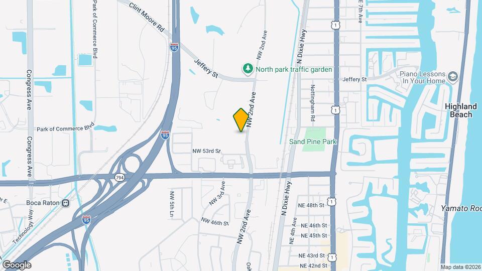 5301 NW 2nd Ave, Unit 401 Map and Location Details