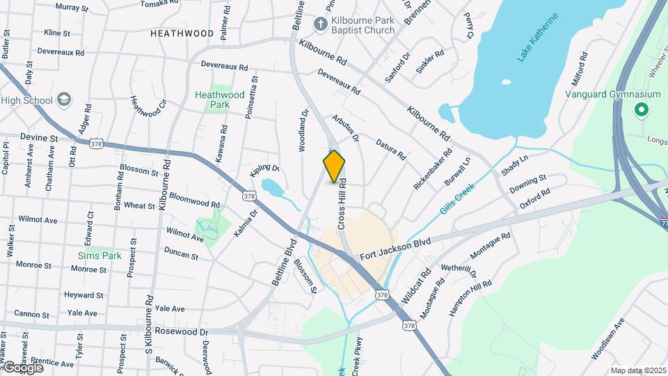 755 Cross Hill Rd Map and Location Details