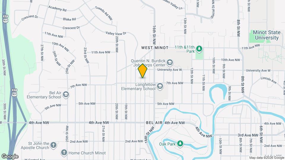 707 17th St NW Mapa y Detalles de la Ubicación