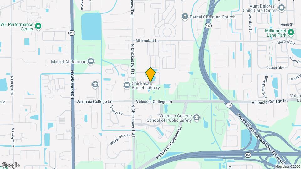 8205 Sun Spring Cir Map and Location Details